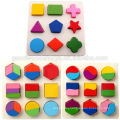 EZ6012-1 Hot Sale Geometric Board Wood Educational Toy for Kids